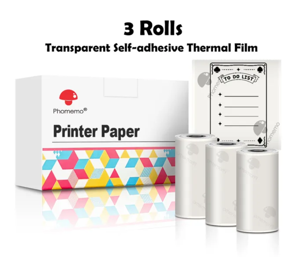 Self-Adhesive Thermal Paper Rolls - MiniPrint Pro™